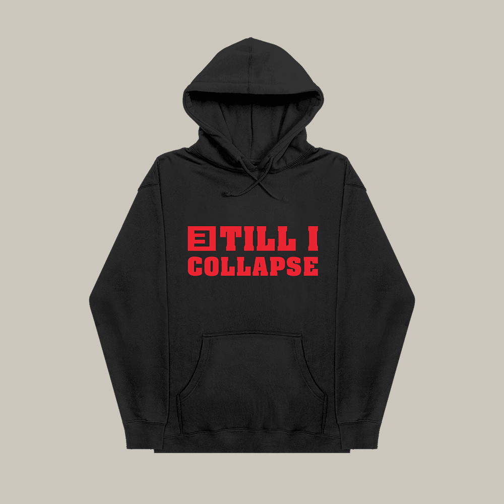 Till I Collapse Eminem Hoodie Rap Music Hooded Sweatshirt Great Gift For Eminem Lover
