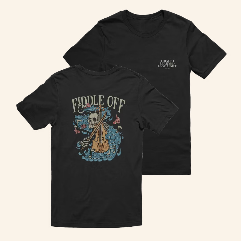 TILLN Merch Fiddle Off Graphic T-Shirt Christmas Gift Ideas For Brother