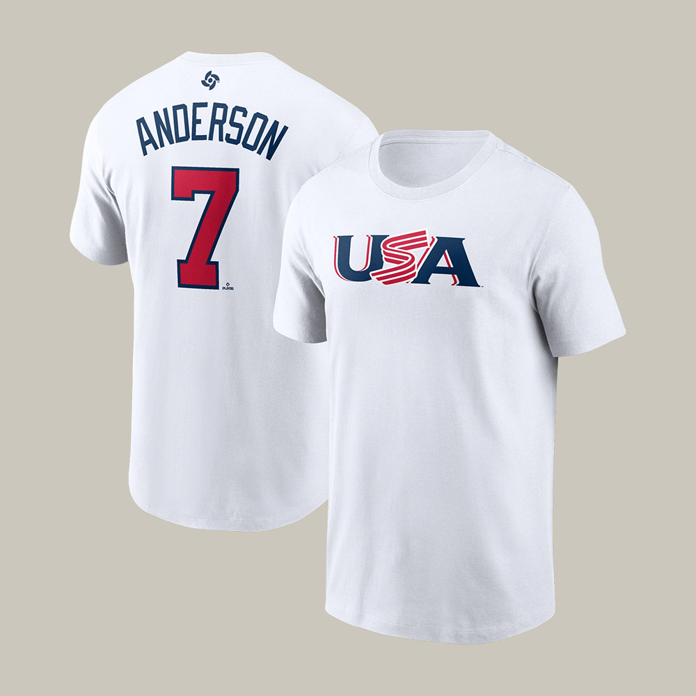 Tim Anderson USA World Baseball Classic 7 T-Shirt Baseball Fan Shirt Gift For Husband