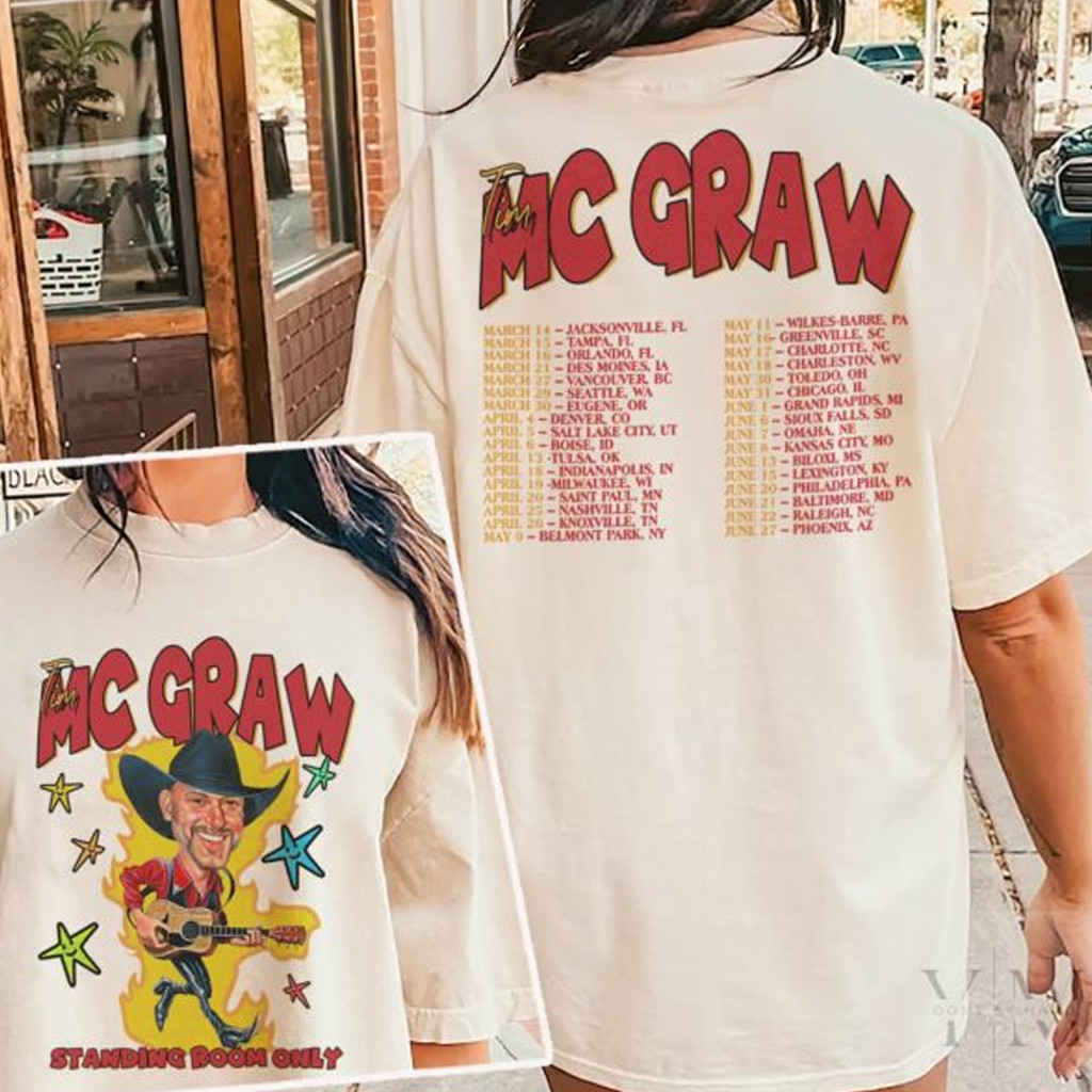 Tim McGraw Tour 2024 T-Shirt Tim McGraw Merch Gift Ideas For Fans Tim McGraw Tour 2024 T-Shirt Tim McGraw Merch Gift Ideas For Fans