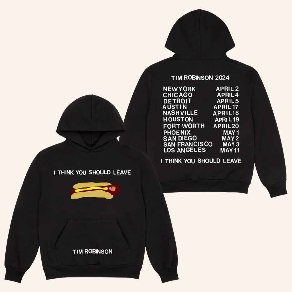 Tim Robinson Merch Hot Dog Black Hoodie Birthday Ideas For Husband Tim Robinson Merch Hot Dog Black Hoodie Birthday Ideas For Husband