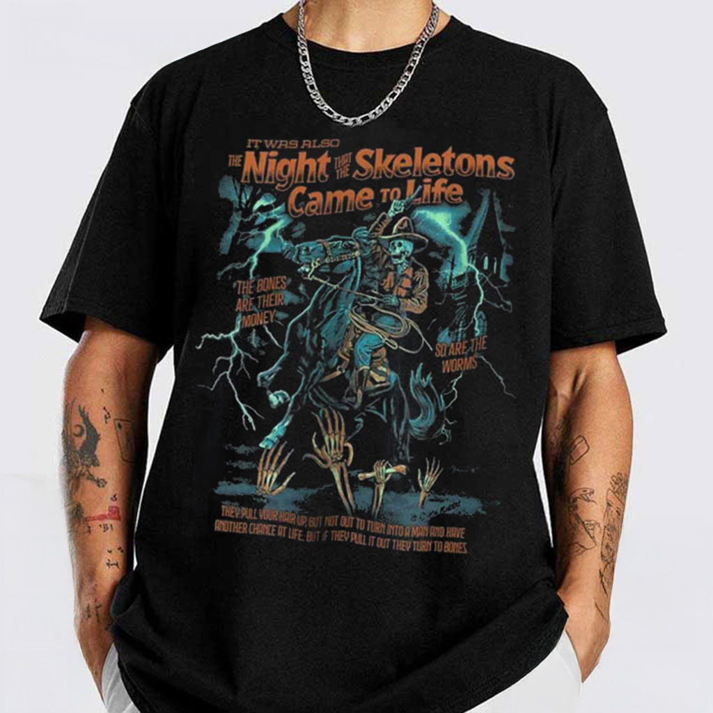 Tim Robinson The Night That The Skeletons Came To Life Song T-Shirt Tim Robinson Merch Gifts Tim Robinson The Night That The Skeletons Came To Life Song T-Shirt Tim Robinson Merch Gifts