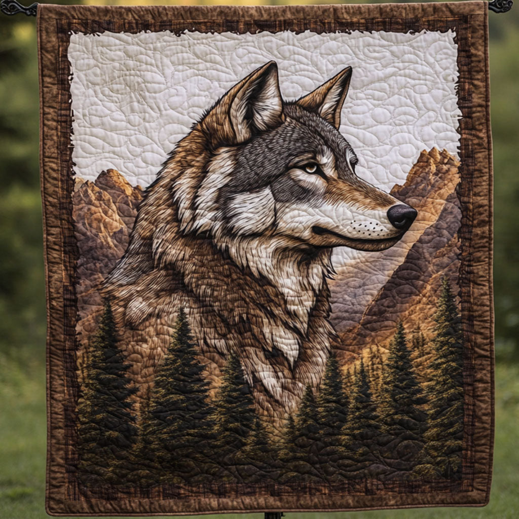 Timberland Watcher Quilted Blanket Cute Bedroom Decor Great Wolf Lodge Christmas Gift