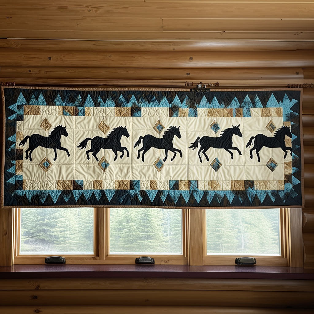 Timberline Tranquility Quilted Valance Christmas Entry Way Decor Christmas Present For A Farmer