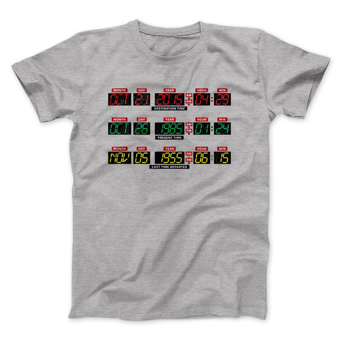 Time Machine Dashboard Funny Movie Unisex T-Shirt Present For Friends