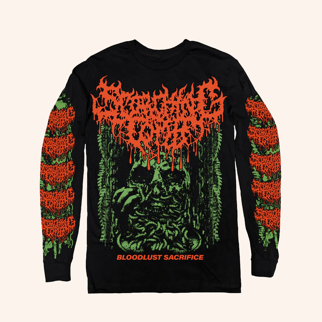 Time To Kill Records Merch Scorching Tomb Bloodlust Long Sleeve T-Shirt Gifts For Brother Time To Kill Records Merch Scorching Tomb Bloodlust Long Sleeve T-Shirt Gifts For Brother