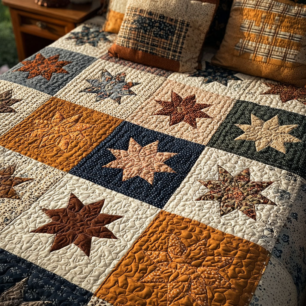 Timeless Charm Quilted Bedding Set Rustic Bed Decor Christmas Gifts For Employees