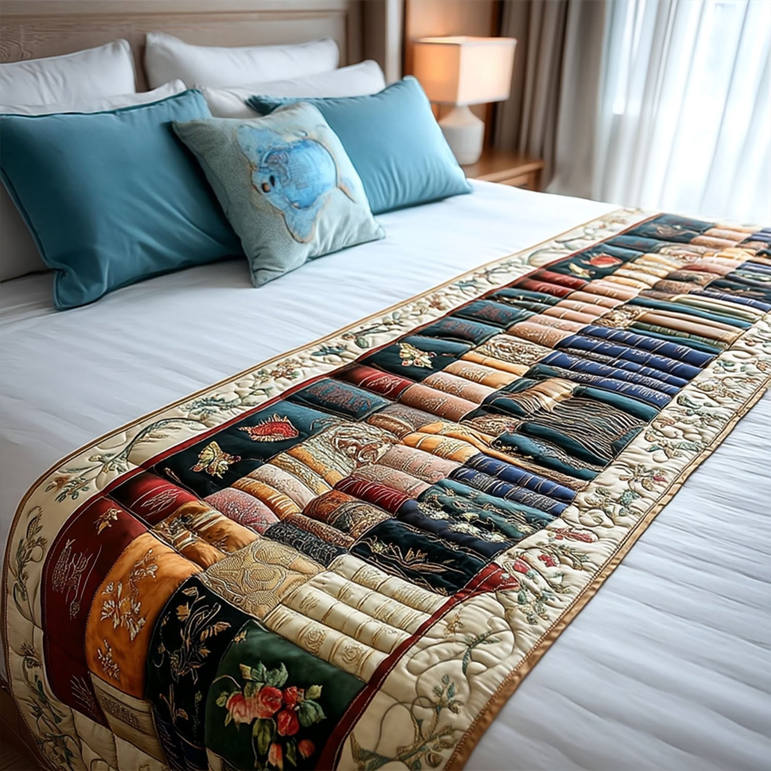 Timeless Classics Quilted Bed Runner Holiday Bed Runner Best Book Related Gifts