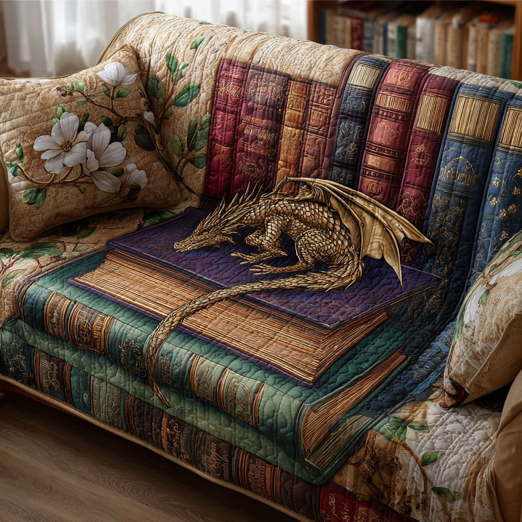 Timeless Tales Quilted Sofa Cover Living Room Decor Ideas Best Unique Book Gifts