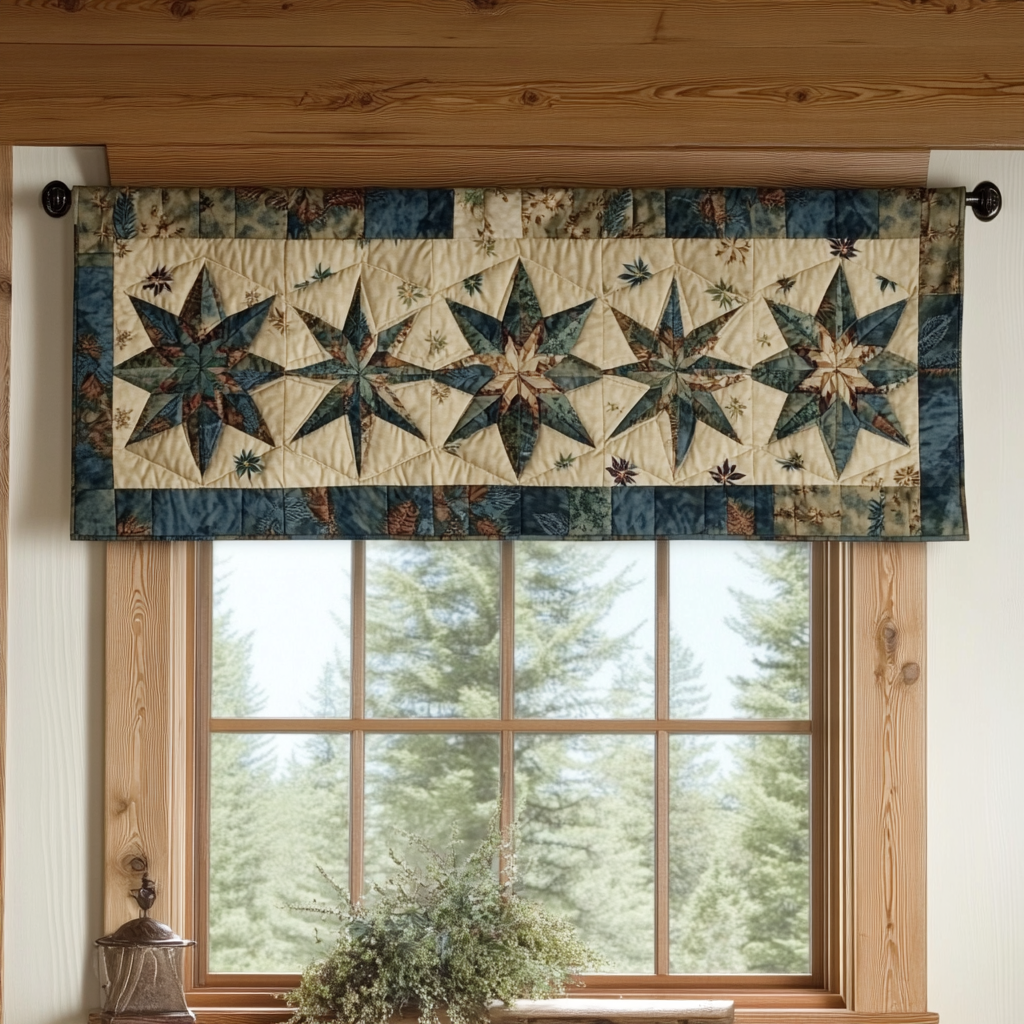 Timeless Tapestry Quilted Valance Entrance Way Ideas Christmas Gift For Family Friends