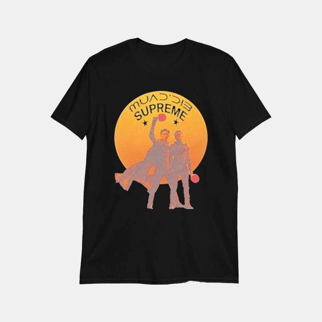 Timothee Chalamet Marty Muad'dib Supreme T-Shirt Timothee Chalamet Merch Gifts For Fans Timothee Chalamet Marty Muad'dib Supreme T-Shirt Timothee Chalamet Merch Gifts For Fans