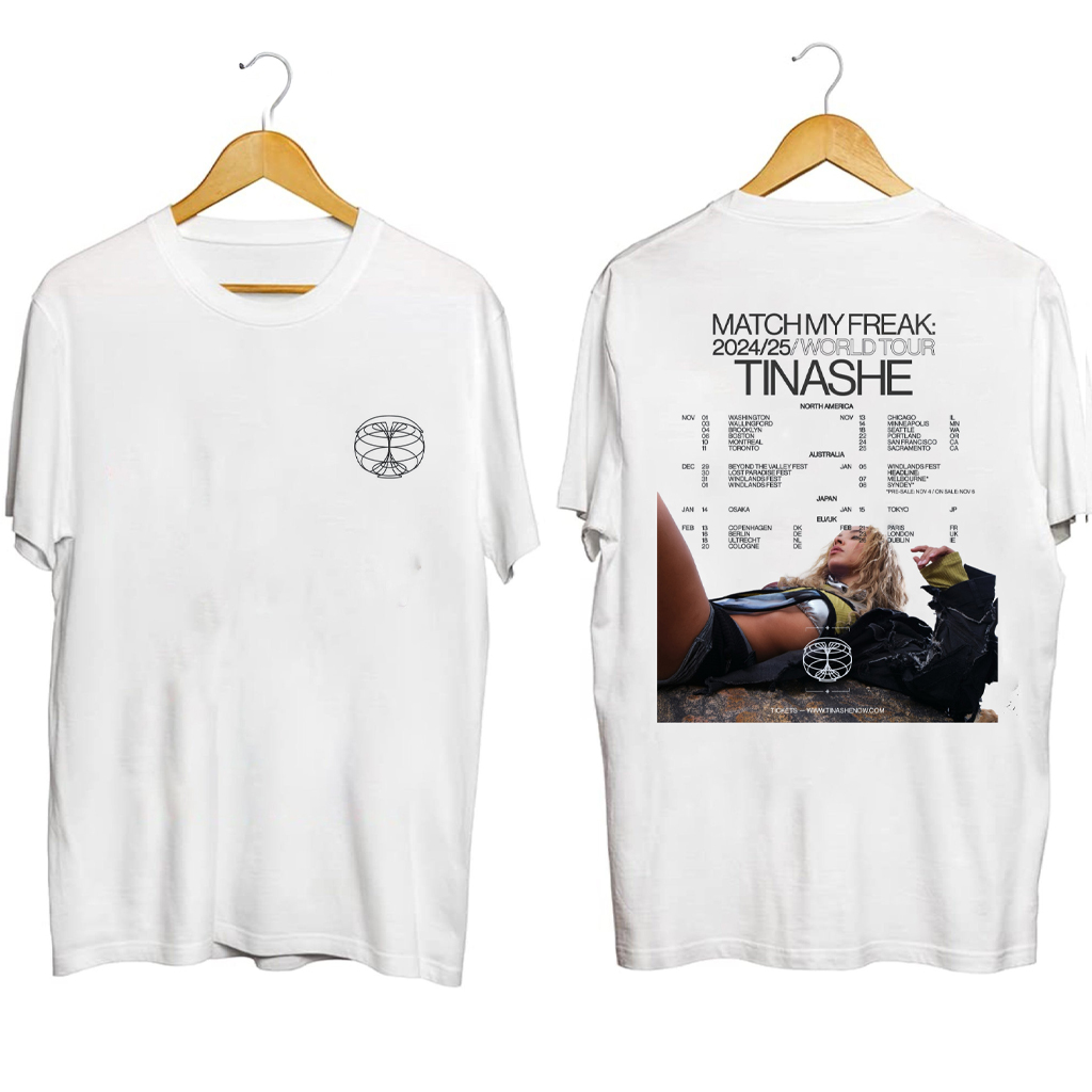 Tinashe Match My Freak World Tour Shirt Fan Merch Present For Sister Tinashe Match My Freak World Tour Shirt Fan Merch Present For Sister