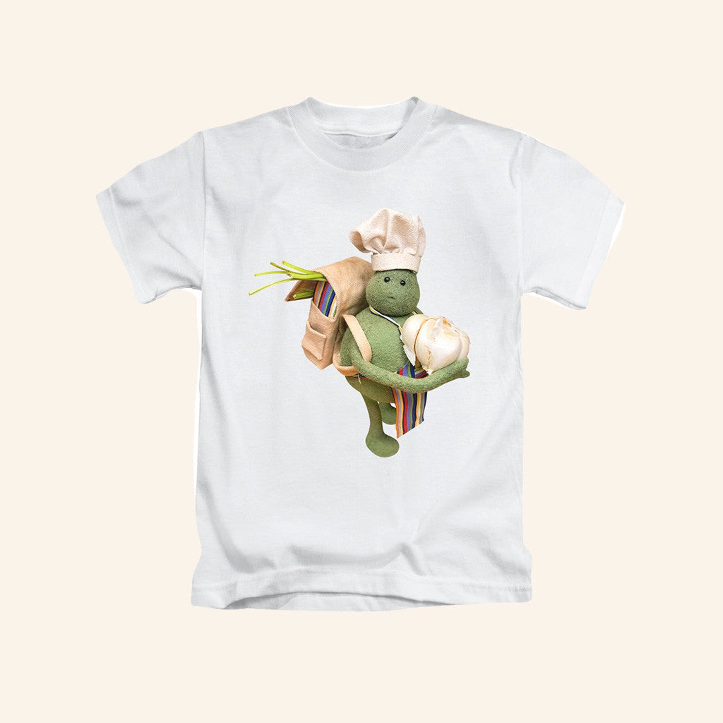 Tiny Chef Merch White Funny T-Shirt Gifts For Cook Lovers