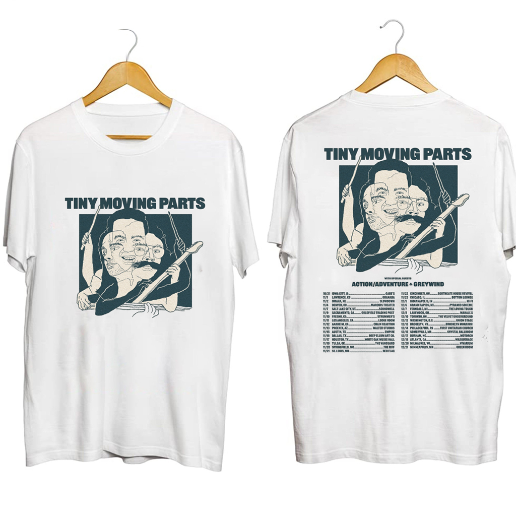 Tiny Moving Parts Tour 2024 Shirt Tiny Moving Parts Merch Good Gifts For Him Tiny Moving Parts Tour 2024 Shirt Tiny Moving Parts Merch Good Gifts For Him