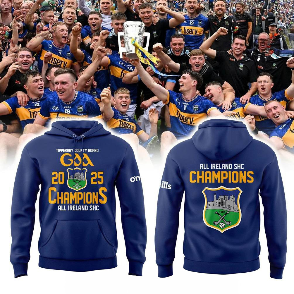 Tipperary GAA All Ireland SHC Champions 2025 Hoodie Present For Husband