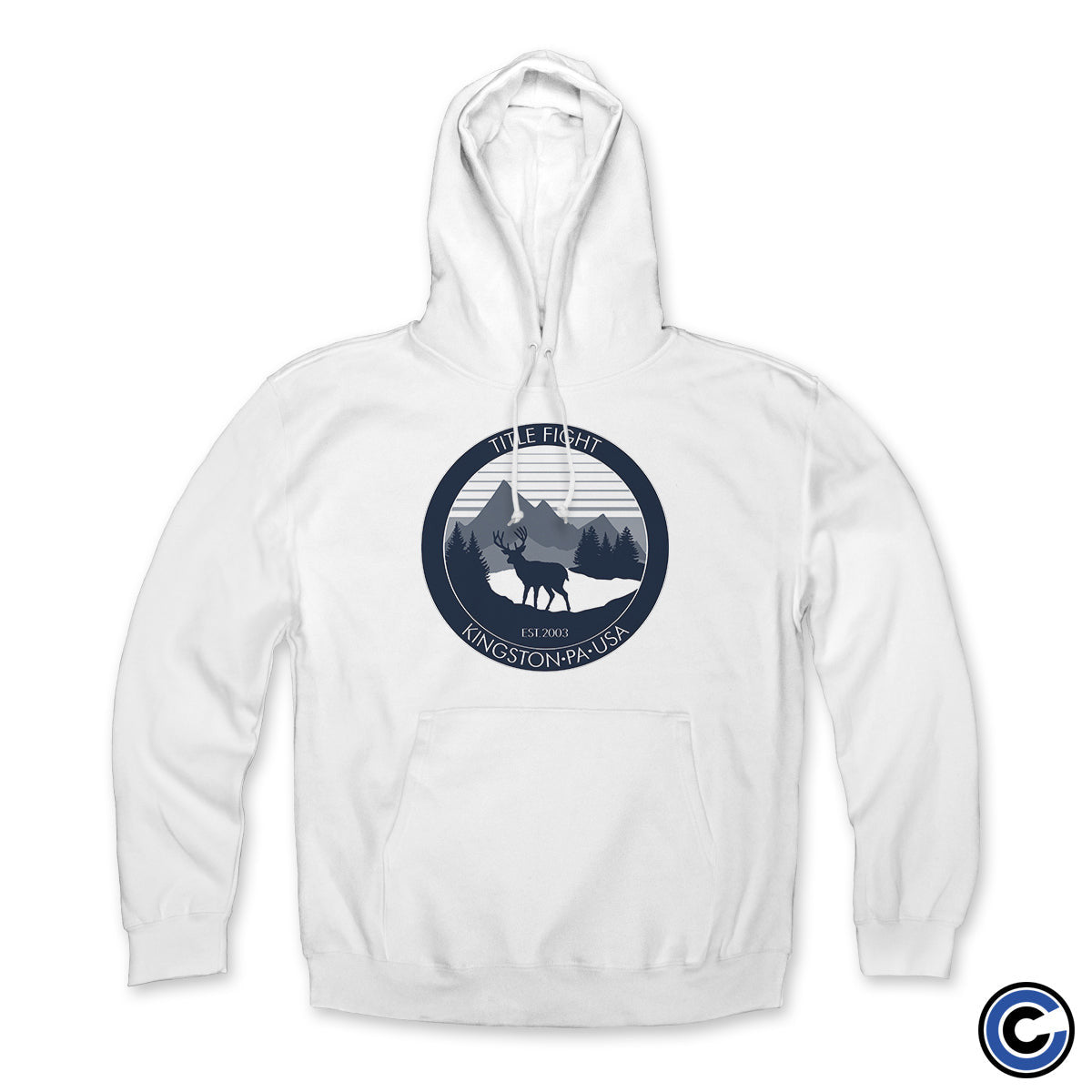 Title Fight Merch White Deer Hoodie Title Fight Hoodie Title Fight Merch White Deer Hoodie Title Fight Hoodie