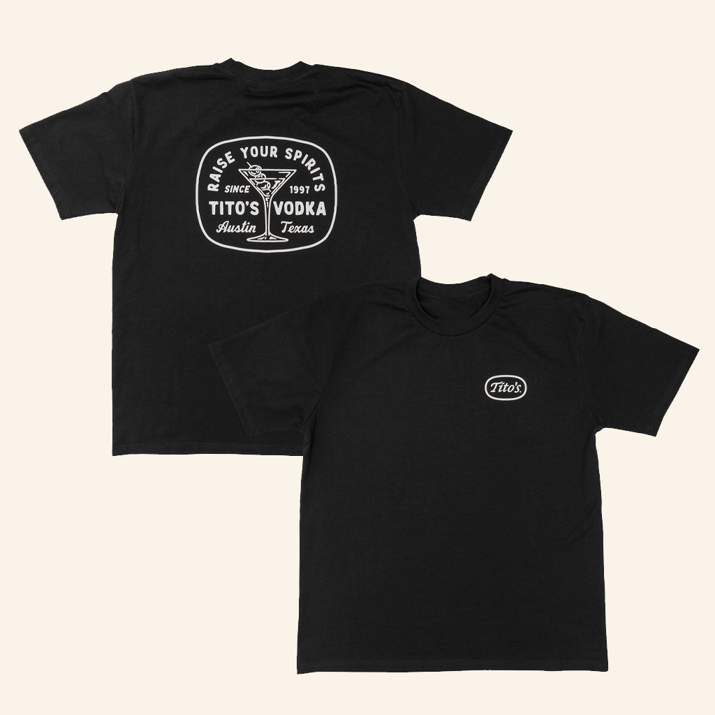 Tito's Vodka Merch Raise A Tito's T-Shirt Raise Your Spirit Shirt Gifts For Husband Tito's Vodka Merch Raise A Tito's T-Shirt Raise Your Spirit Shirt Gifts For Husband