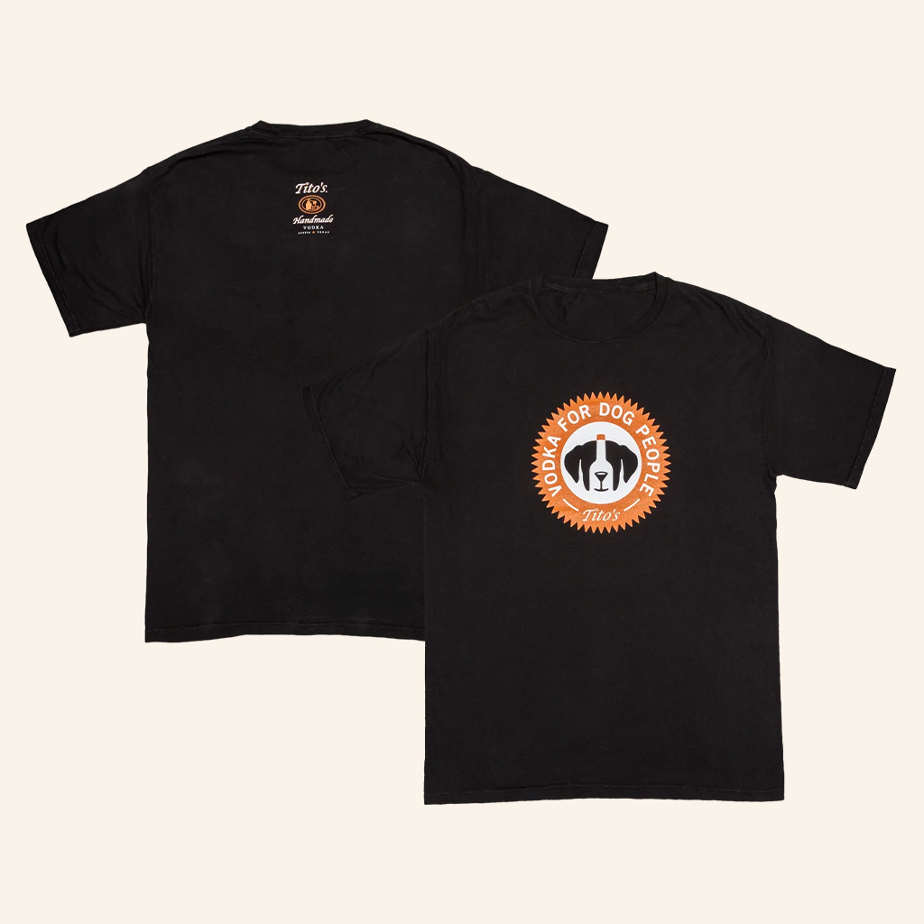 Tito's Vodka Merch Vodka For Dog People T-Shirt Gifts For Brother In Law