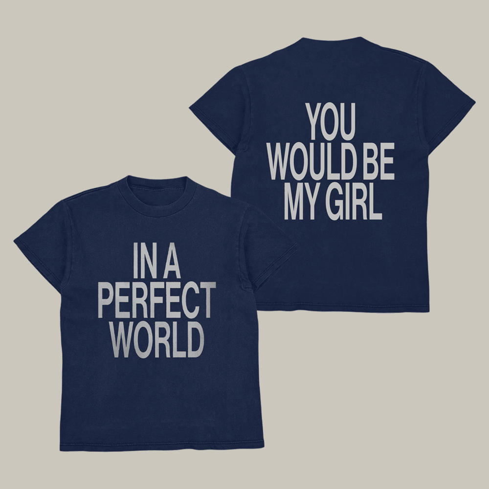 TKL Merch In A Perfect World T-Shirt Gift Ideas For Music Lovers