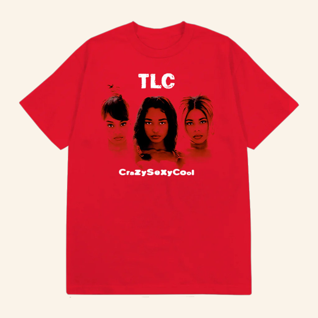 TLC Merch Crazy Sexy Cool Red T-Shirt Birthday Gift Ideas For Husband TLC Merch Crazy Sexy Cool Red T-Shirt Birthday Gift Ideas For Husband
