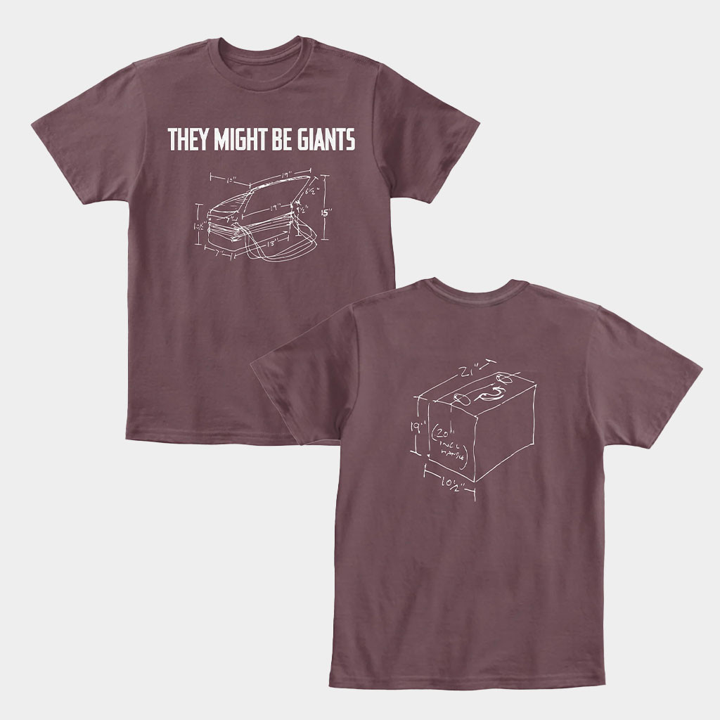 TMBG Merch Accordion Shirt They Might Be Giants T-Shirt Gifts For Rock Band Fans