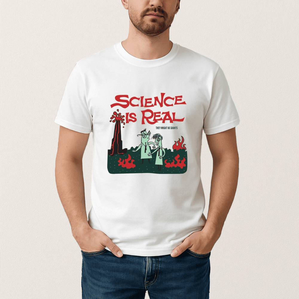 Tmbg They Might Be Giants Science Is Real T-Shirt They Might Be Giants Clothes Rock Fan Gift