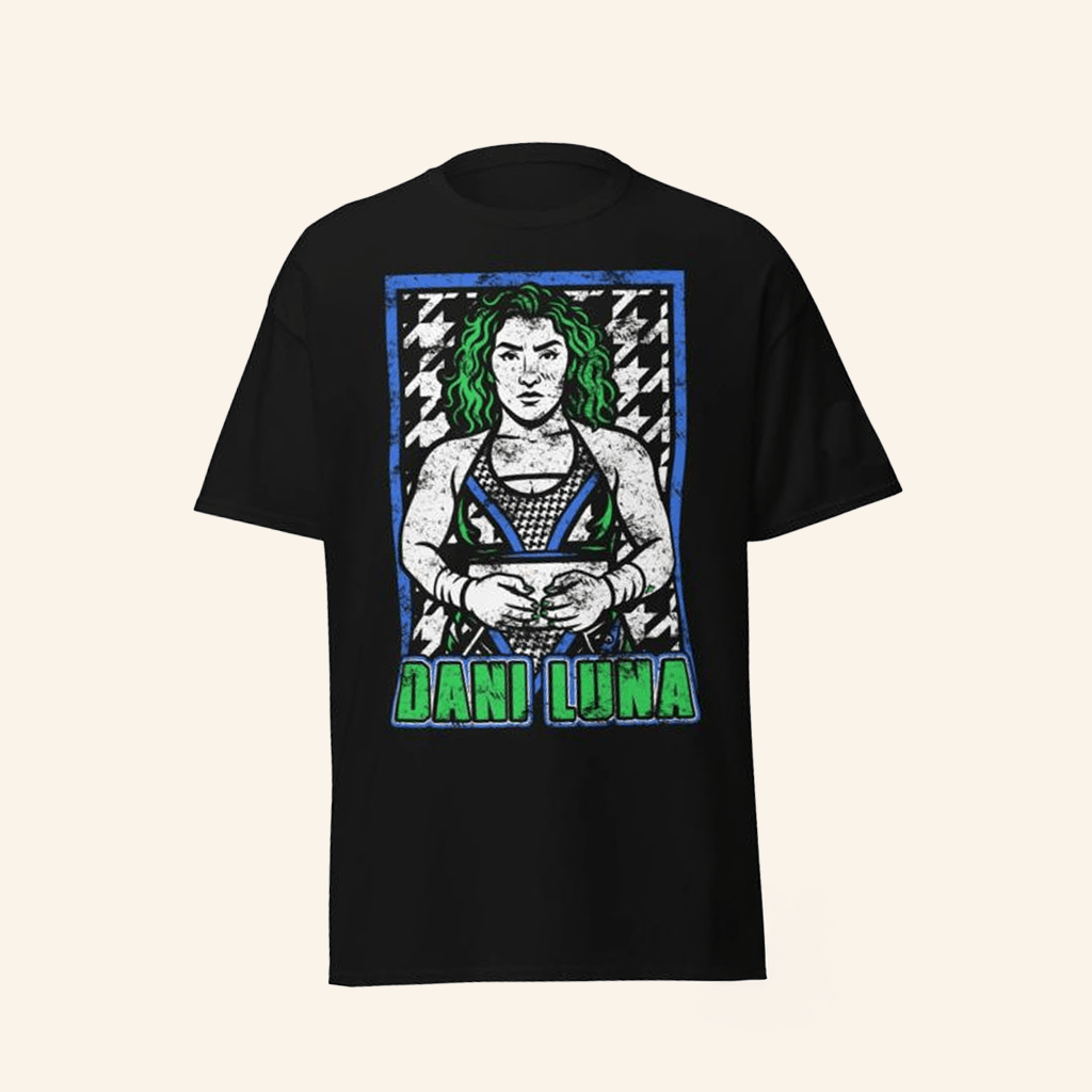 TNA Merch Dani Luna Dogstooth T-Shirt Gifts For Him TNA Merch Dani Luna Dogstooth T-Shirt Gifts For Him