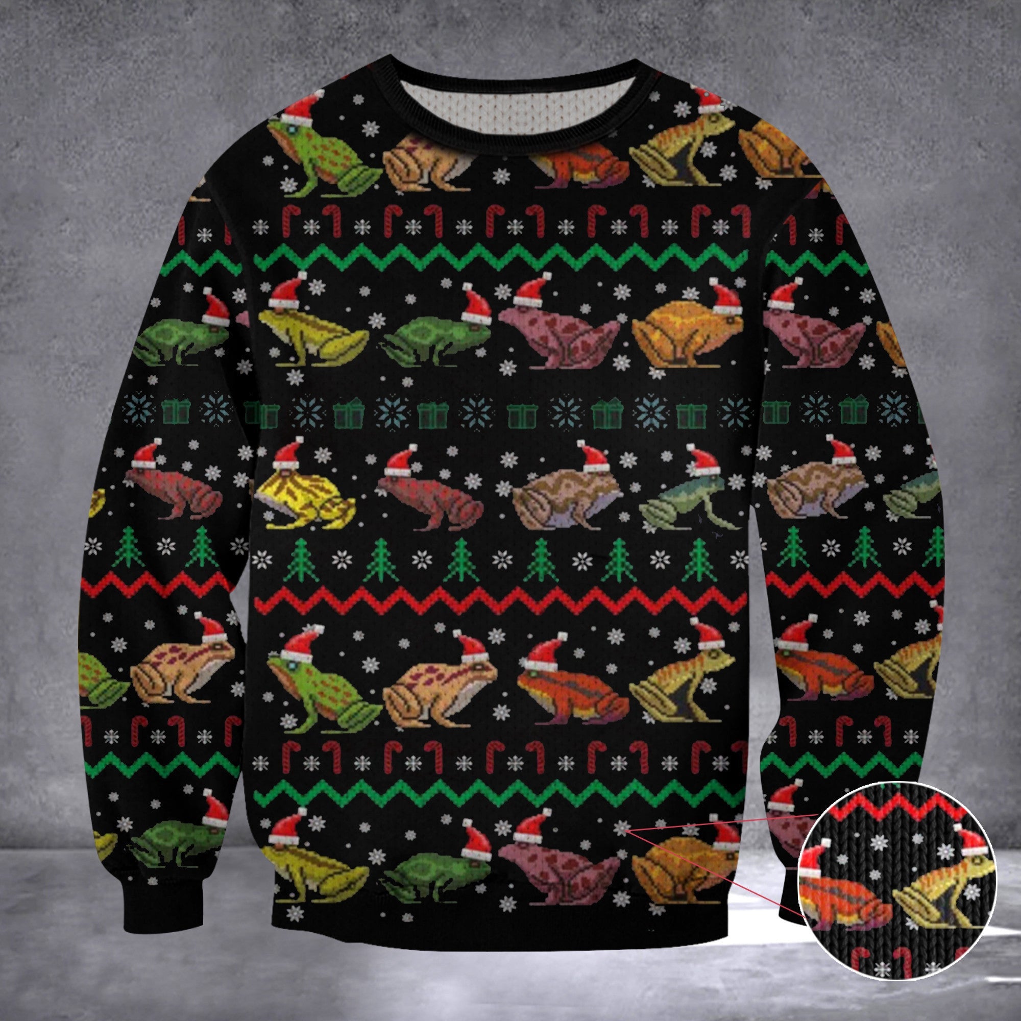 Toad Christmas Ugly Sweater Matching Christmas Clothing Gifts For Animal Lovers Toad Christmas Ugly Sweater Matching Christmas Clothing Gifts For Animal Lovers