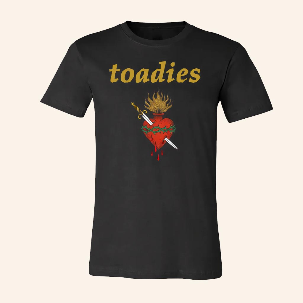 Toadies Merch Toadies Shirt Sacred Heart Gifts For Rock Band Fans