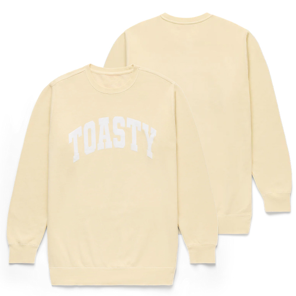 Toasty U Sweatshirt The Toast Podcast Jackie And Claudia Apparel Gift For Podcast Buffs