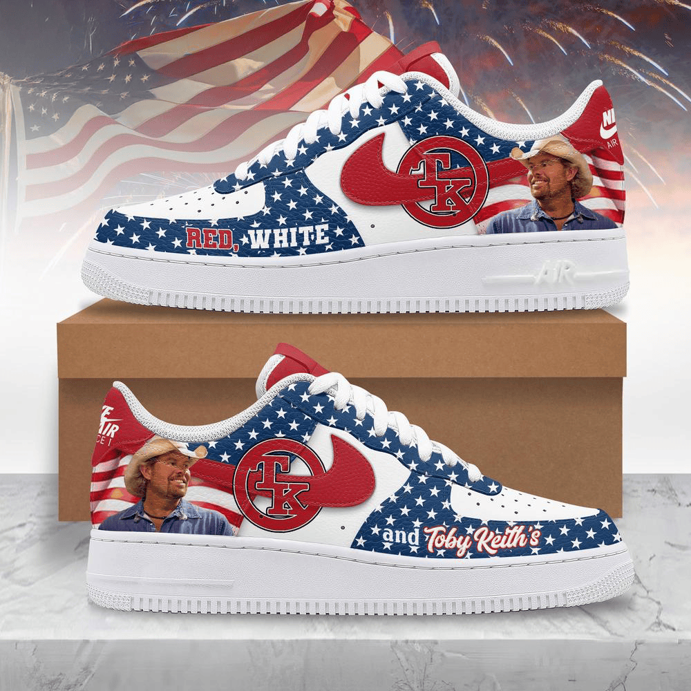 Toby Keith Independence Day Limited Edition Air Force 1 Music Lover Gifts For Him