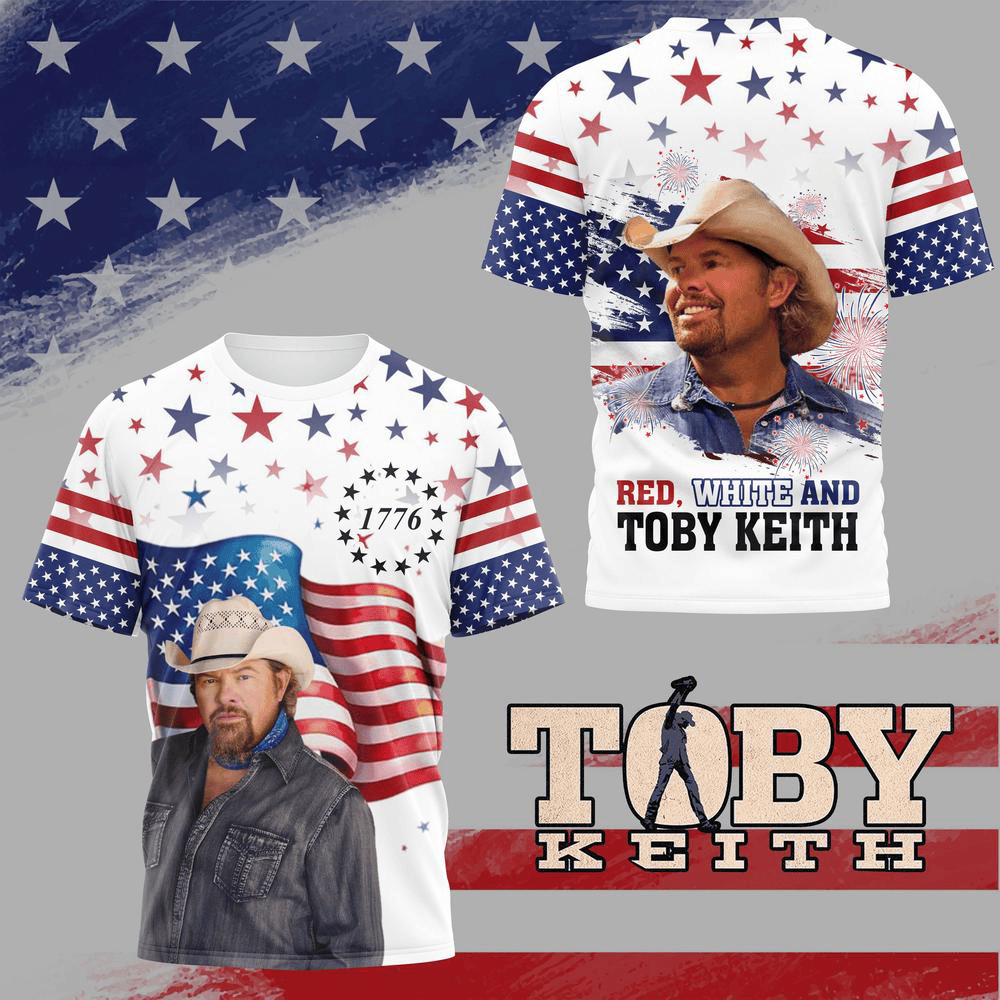 Toby Keith Independence Day Limited Edition Shirt Music Lover Gifts For Him