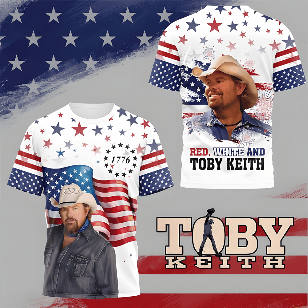 Toby Keith T-Shirt Unique 4th Of July Merch Patriotic Gift For Dad