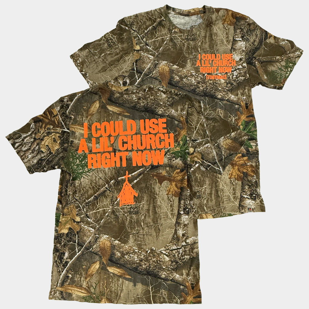 TobyMac Merch A Lil Church Camo T-Shirt Gifts For Hip Hop Fans TobyMac Merch A Lil Church Camo T-Shirt Gifts For Hip Hop Fans