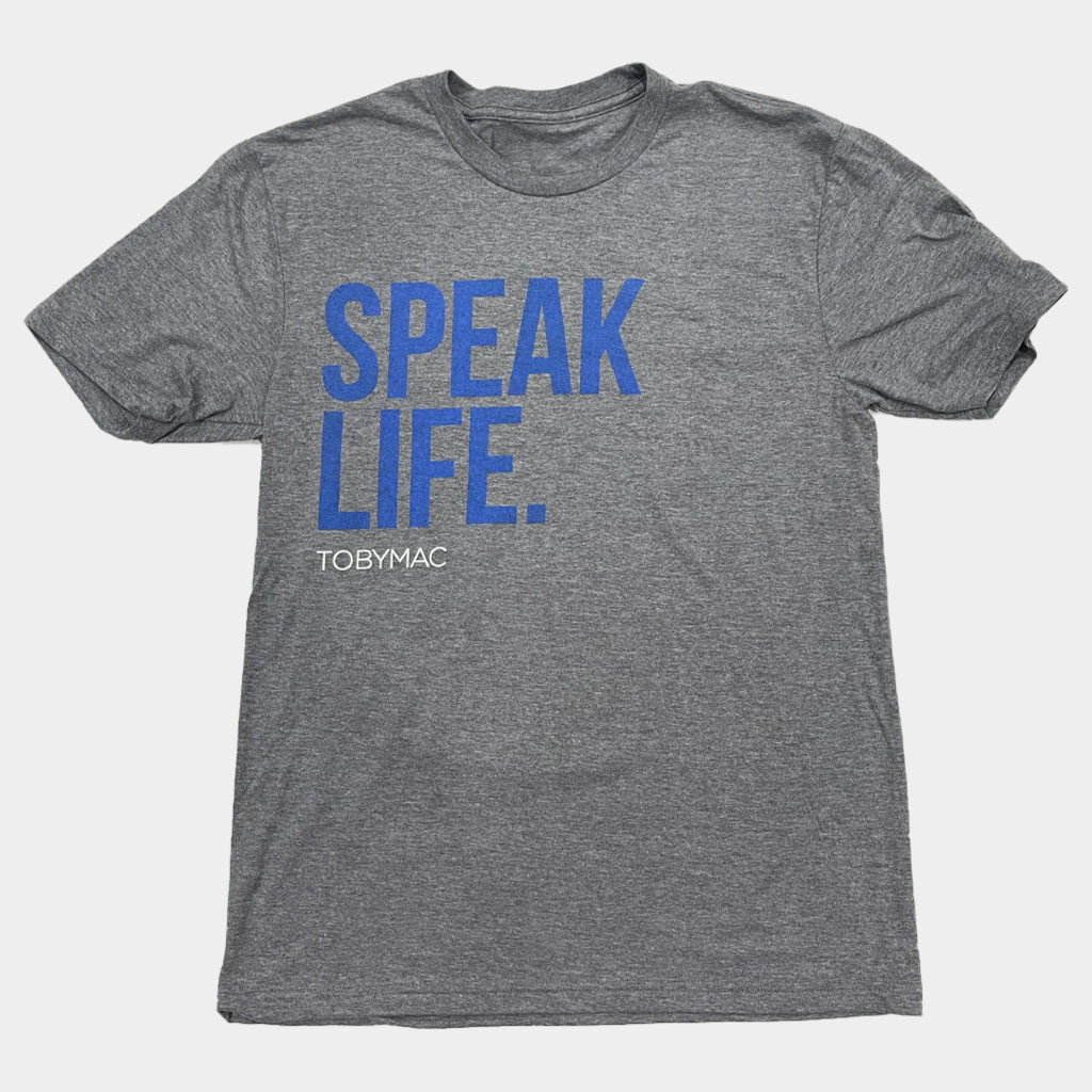 TobyMac Merch Speak Life T-Shirt TobyMac Shirt Gift Ideas For Rap Lovers TobyMac Merch Speak Life T-Shirt TobyMac Shirt Gift Ideas For Rap Lovers