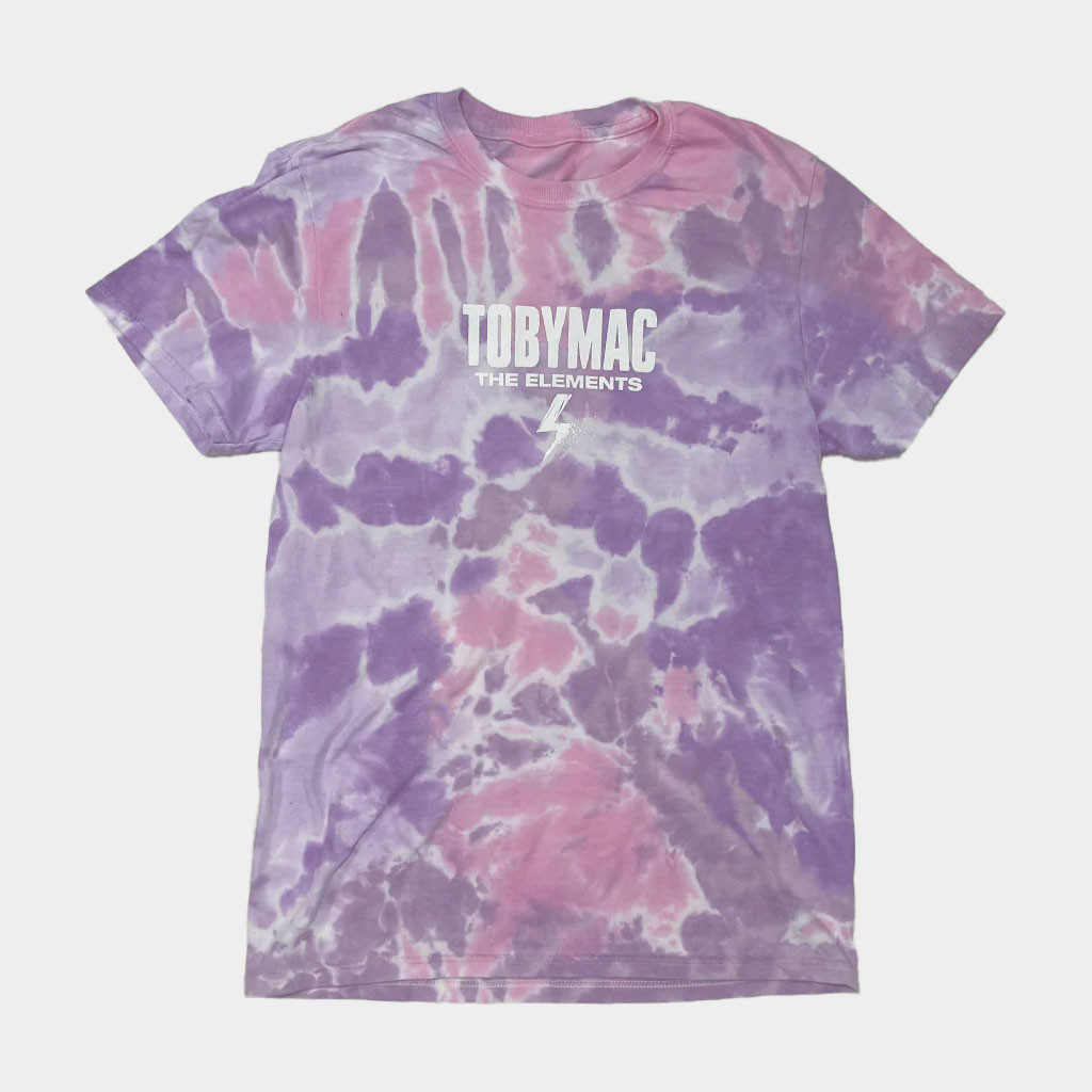 TobyMac Merch The Elements Tie Dye T-Shirt Gifts For Rap Music Lovers