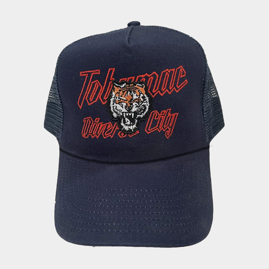 TobyMac Merch Tiger Diver City Trucker Hat Embroidered Gifts For Music Lovers