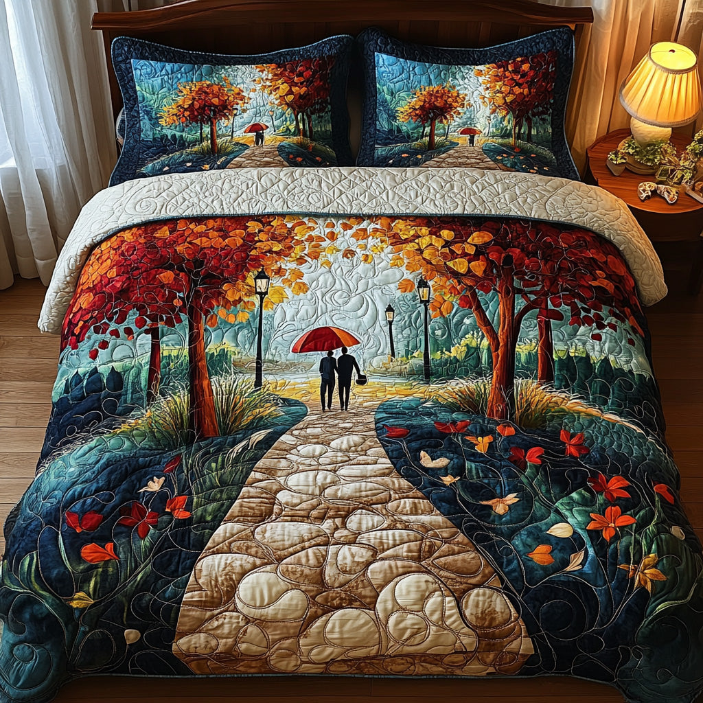 Together Always Quilted Bedding Set Couples Bedroom Decor Romantic Gifts For Couples