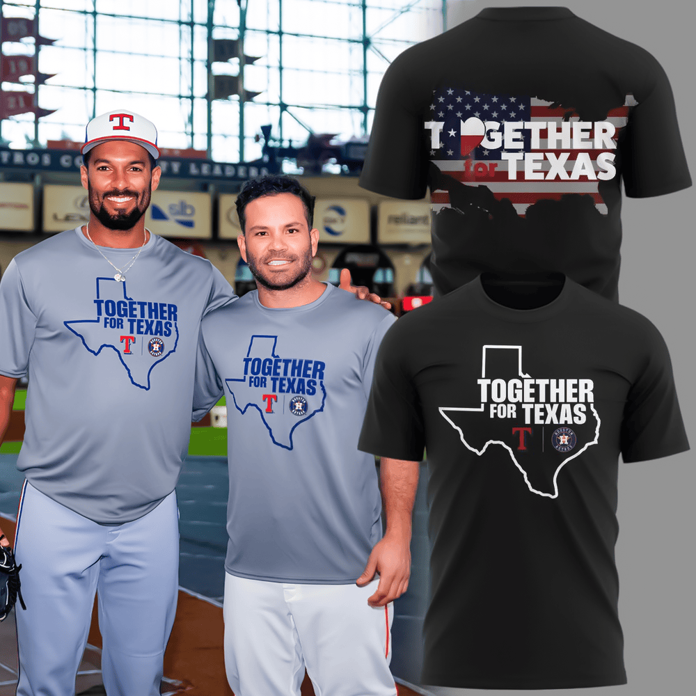 Together for Texas 2025 Black T-Shirt Gift Ideas For Fans