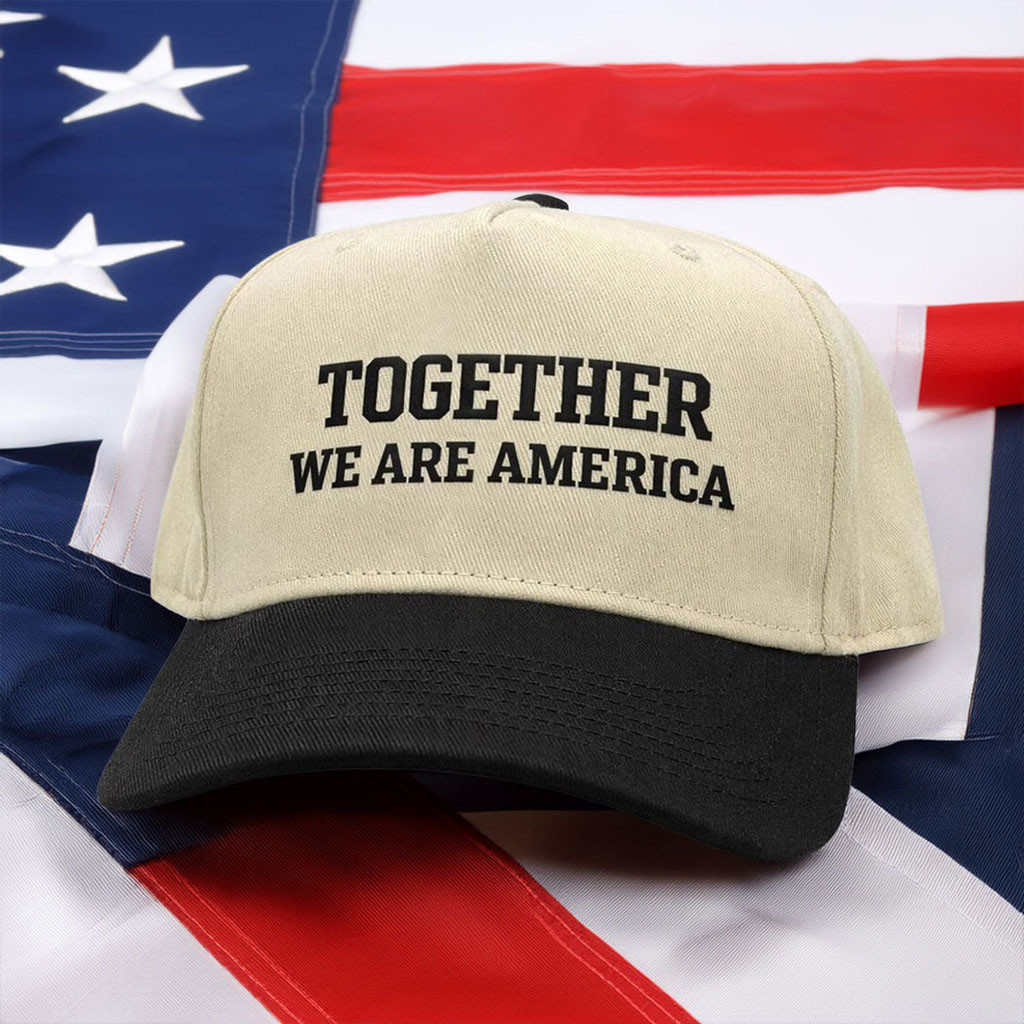Together We Are America Hat Embroidered Bad Bunny Super Bowl Merch 2026 Gifts For Brother-1