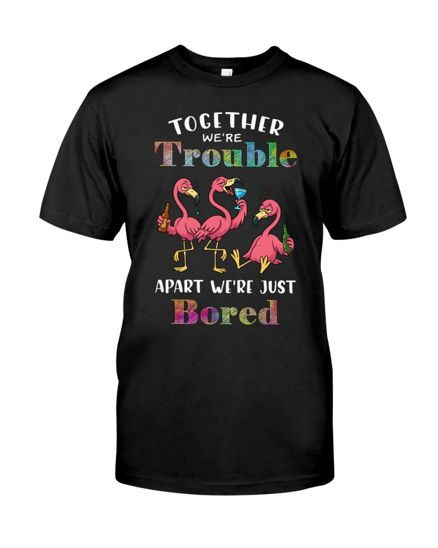 Together We're Trouble Apart We're Just Bored T-Shirt Gift For Friends