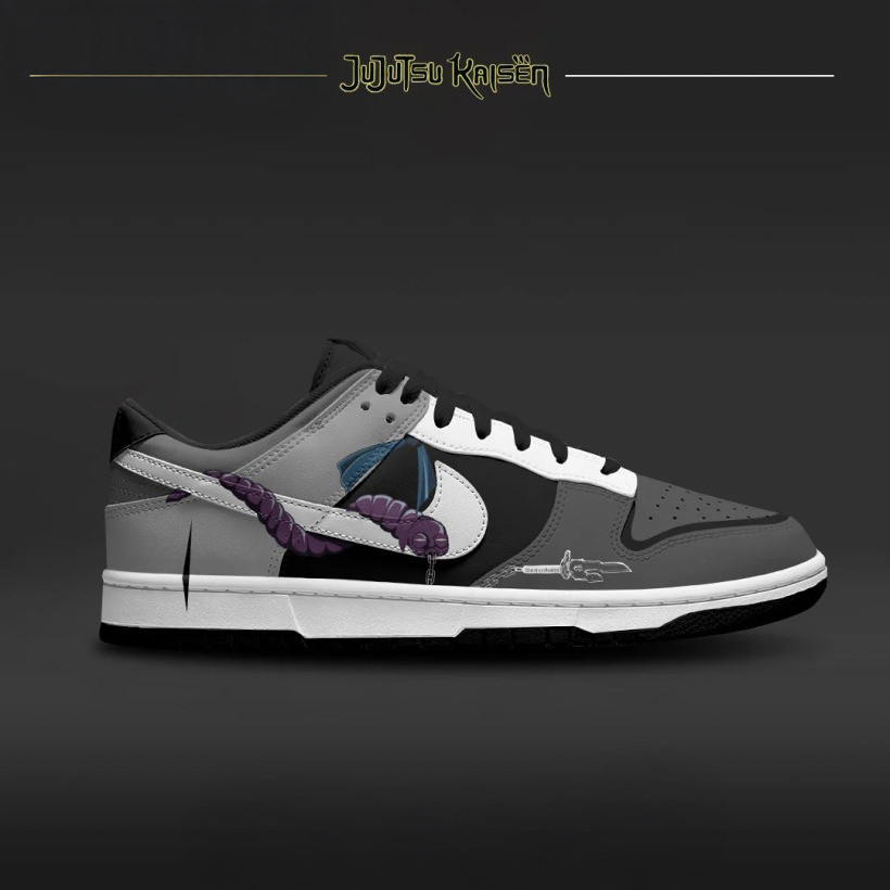 Toji Fushiguro Jujutsu Kaisen Anime SB Dunk Low Sneaker Anime Lovers Gifts
