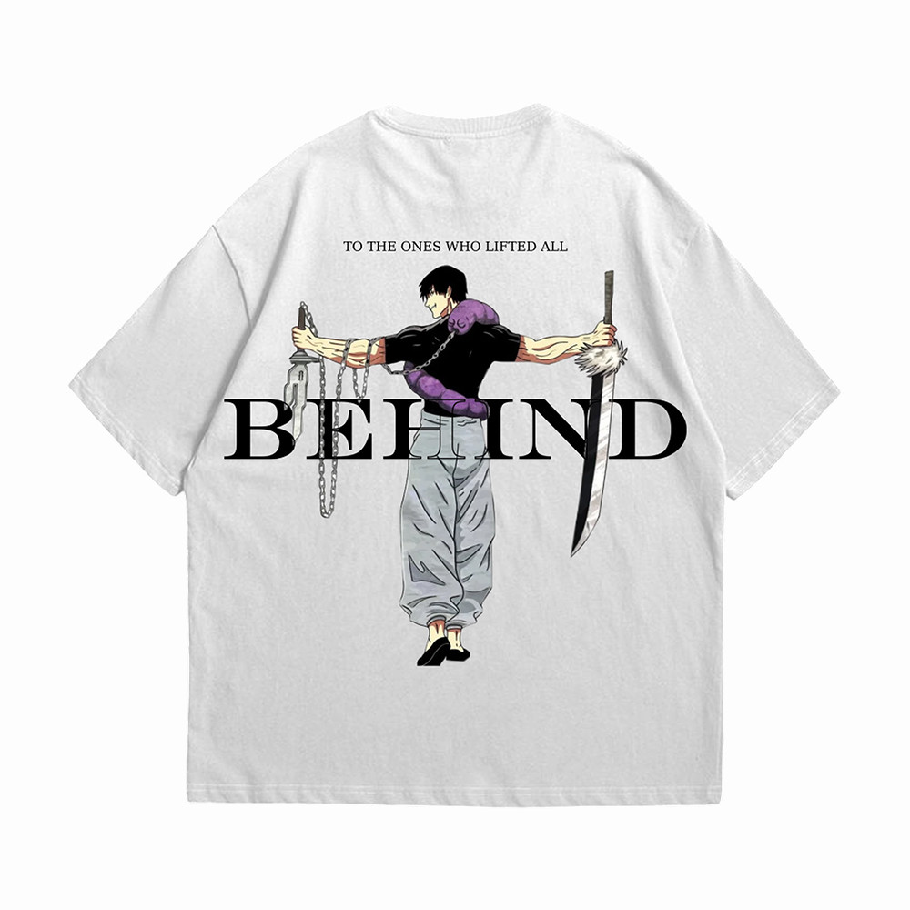 Toji Fushiguro To The Ones Who Lifted All Behind T-Shirt Toji Jujutsu Kaisen Shirt Gift For Him