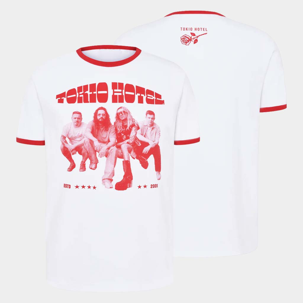 Tokio Hotel Merch Tokio Hotel Contrast T-Shirt Birthday Gift Ideas For Brother