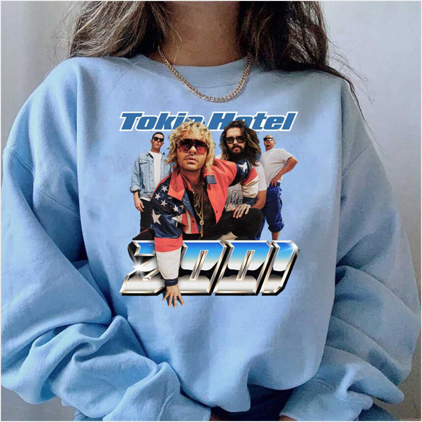 Tokio Hotel Vintage Unisex Sweatshirt Tokio Hotel Band Gifts For Brother Tokio Hotel Vintage Unisex Sweatshirt Tokio Hotel Band Gifts For Brother