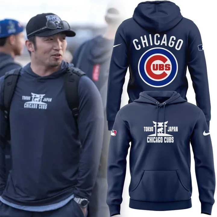Tokyo Japan Chicago Cubs Hoodie MLB Baseball Best Gifts For Cubs Fans