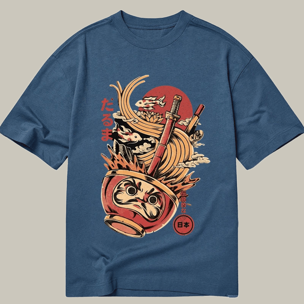 Tokyocanvas Daruma Ramen Japanese Art Classic T Shirt Hilarious Shirt Christmas Gifts For Mom