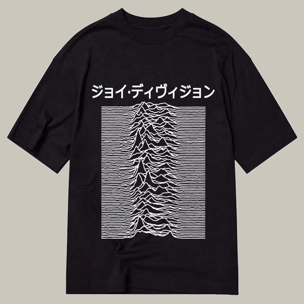 Tokyocanvas Pleasures Division Japan Ladies Classic T Shirt Humor Print Tee Adult Son Gift