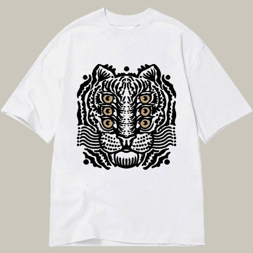 Tokyocanvas Six Eyed Cat Japanese Classic T Shirt Funny Graphic Tee Good Christmas Gifts For Mom