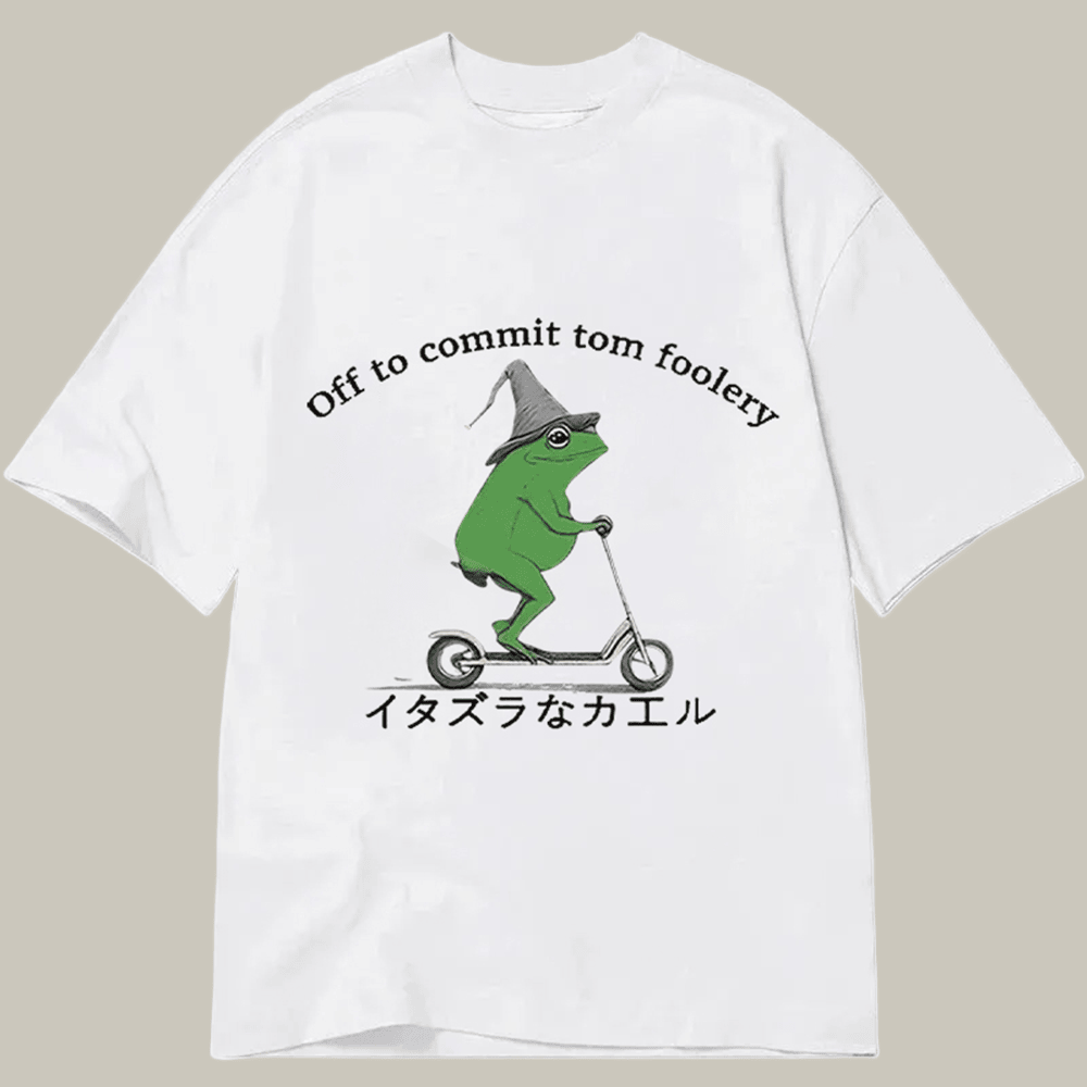 Tokyocanvas Stupid Frog Classic T Shirt Funny Graphic Tee Suggestions For Family Christmas Gifts